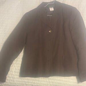 Harve Benard Dark Brown Blazer